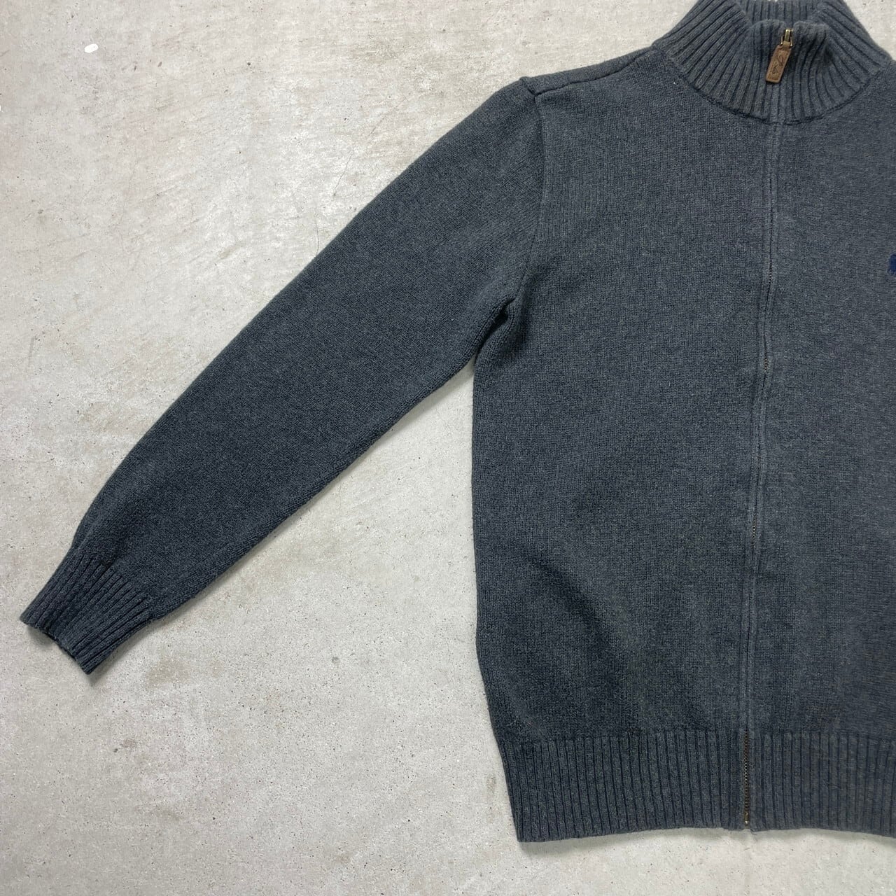POLO RALPH LAUREN SPORT ラルフローレン フルジップ コットンニット 