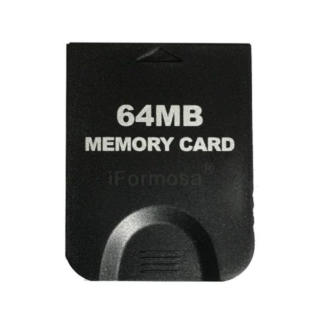 iFormosa Nintendo Wii/GC ゲームキューブ用 メモリーカード 64MB ブラック