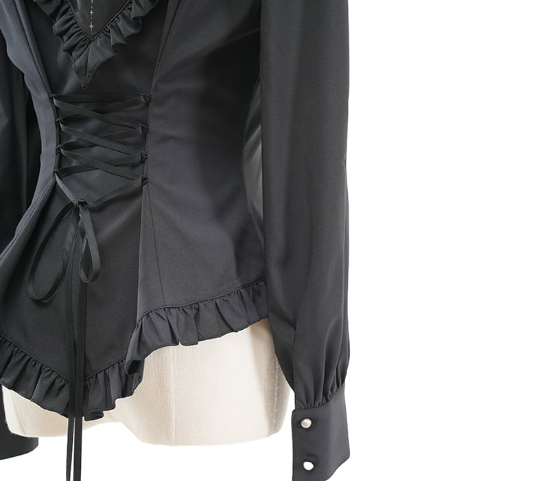 星と蛇と薔薇 ブラウス | HoshibakoWorks