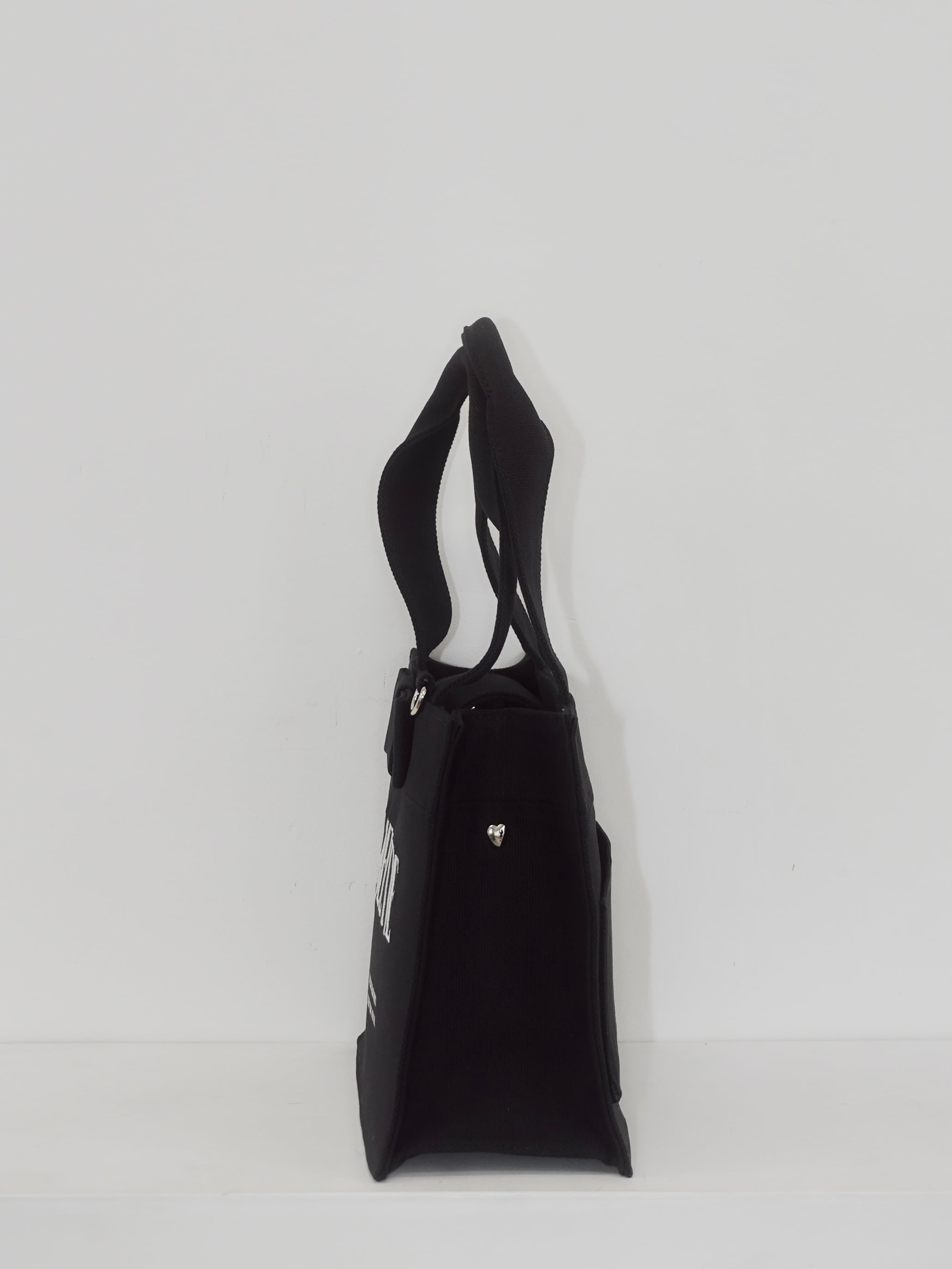 ribbon canvas tote bag〈MEDIUM〉ivory | meltie