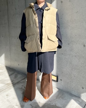 70s WOOLRICH 60/40cross down vest