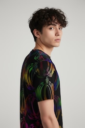 All-over print men's crew neck T-shirt