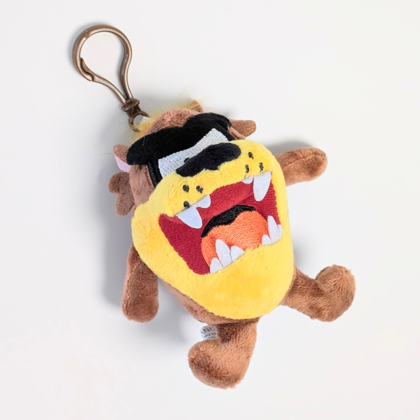 【 Looney Tunes ( ルーニーテューンズ )】 タズマニアンデビル / TAZ / マスコットキーホルダー / ぬいぐるみキーホルダー〚アメリカン雑貨 アメトイ〛