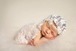 ニューボーンフォト　newborn photo に♡ レース おくるみ ヘッドバンド セット