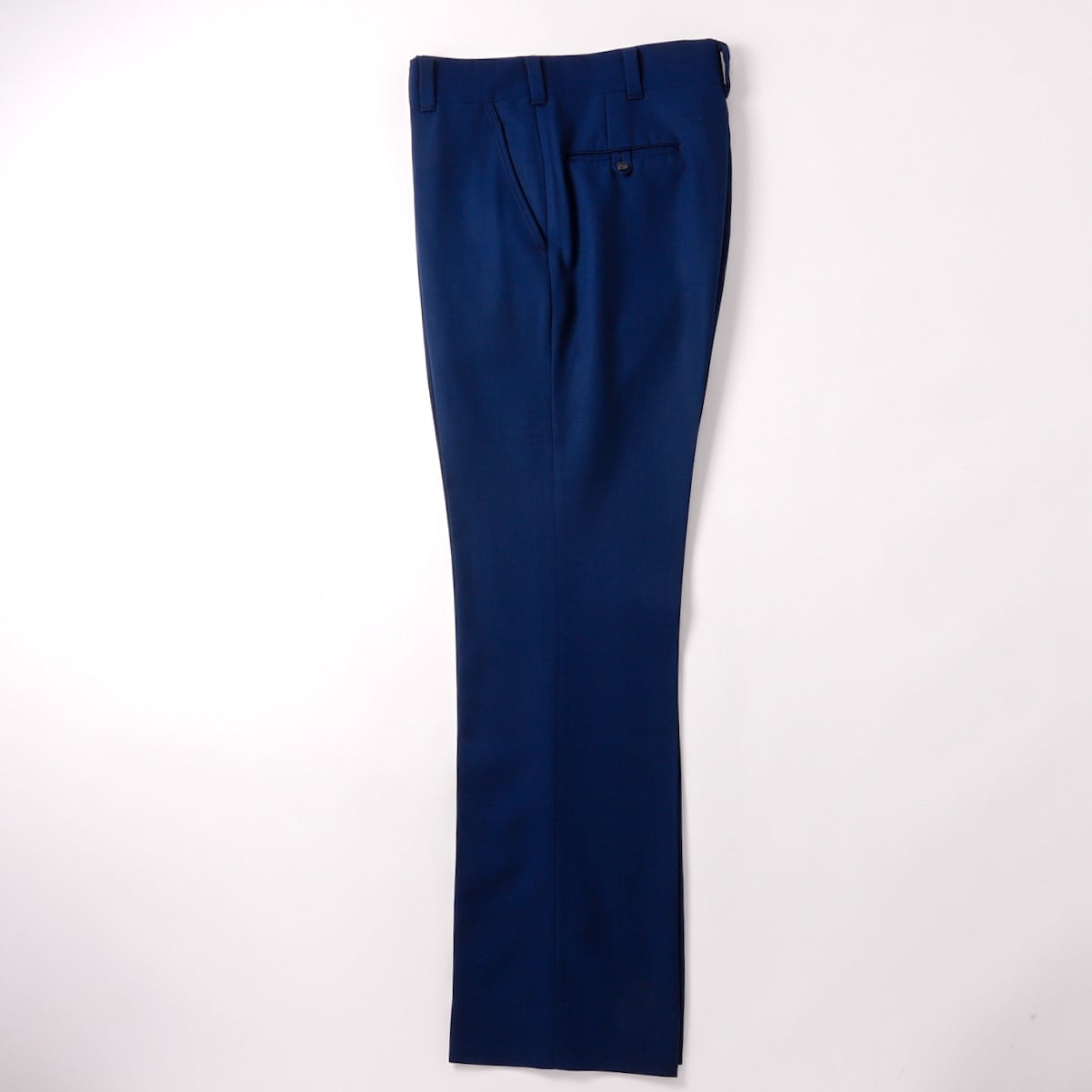 極美品】70s special vintage wool slacks pants W35 blue made in USA