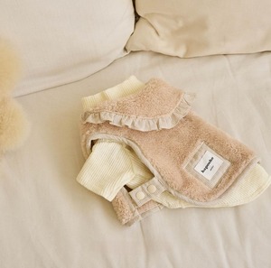 即納 【hapoohe】  Snow Bell Pancho (brown)