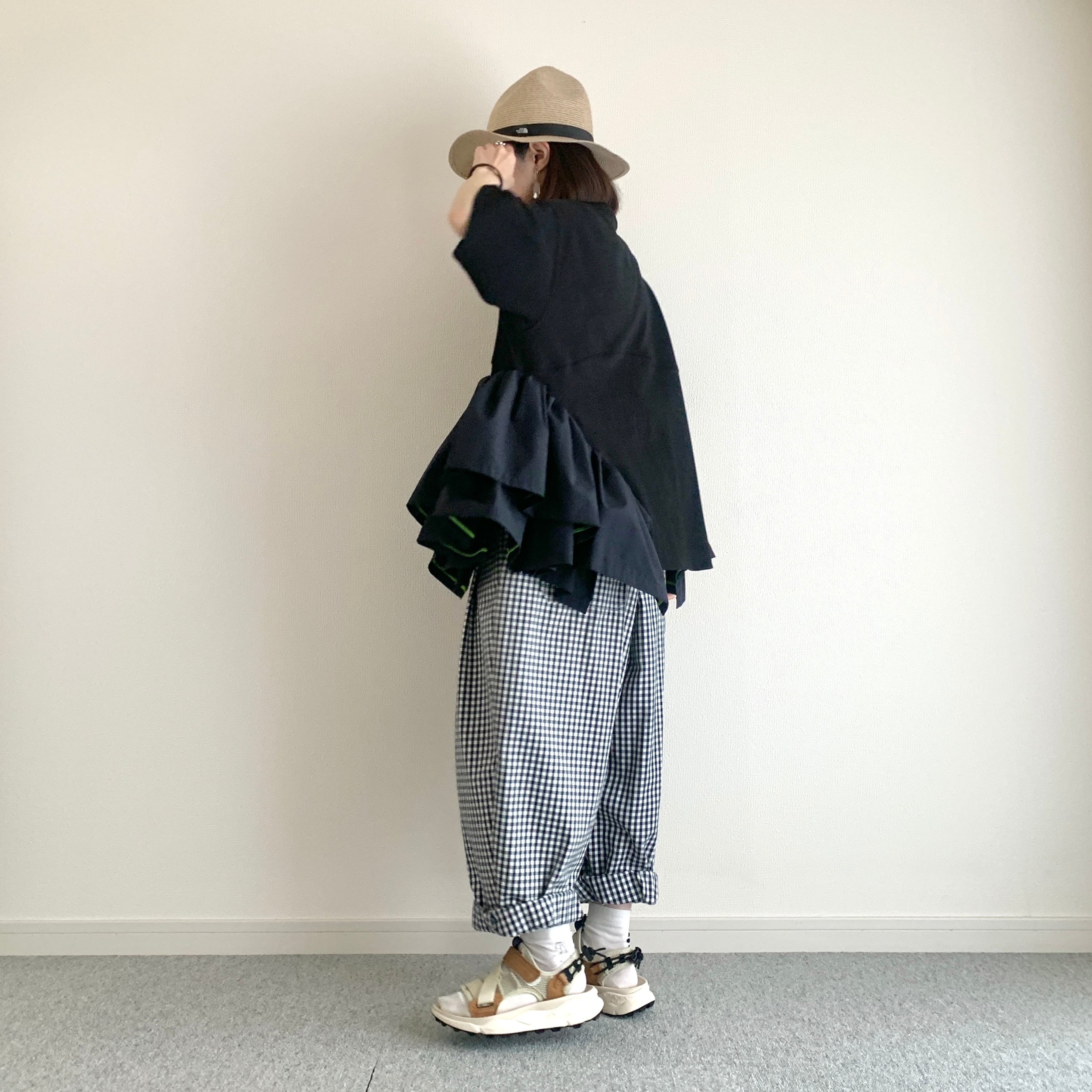 レディース nancoi nancoi solotex frill skirt フリル
