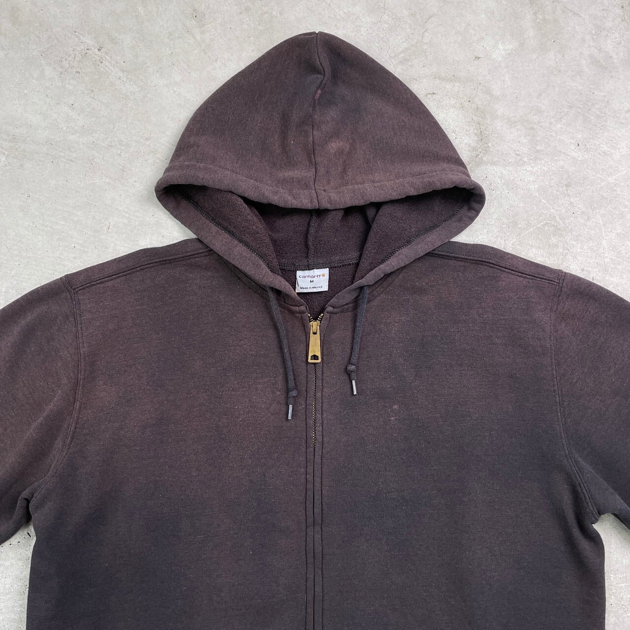 鬼フェード Carhartt カーハート フルジップパーカー スウェット 