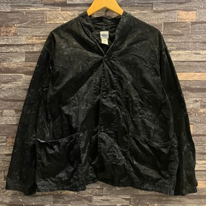 POST O'ALLS LIQUID BATIK BANANA COLLAR JACKET