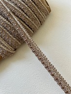 輸入デザインブレード ブラウンベージュ 12mm 100cm /カット カルトナージュ デコレーション材