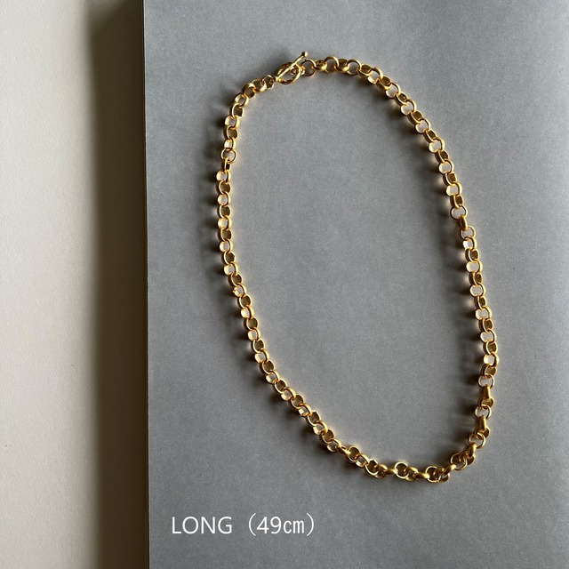 Round chain Necklace LONG