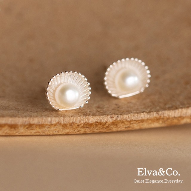 Shell Pearl Pierce（シェルパールピアス）