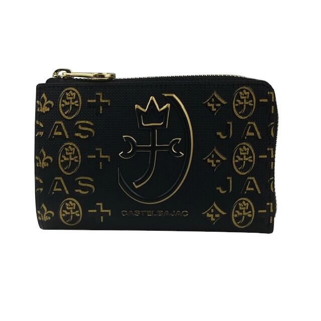 カステルバジャック シテ セミラウンド財布 089652 ブラック カステルバジャック CASTELBAJAC セミラウンド財布 089652 | カステル