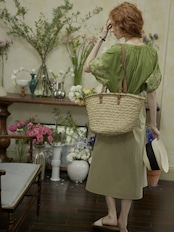 Jardin Vert Embroidery Blouse F0711
