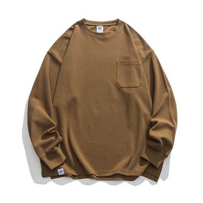 メンズ 胸ポケット付ロングスリーブTシャツ UNDREST | indulgence