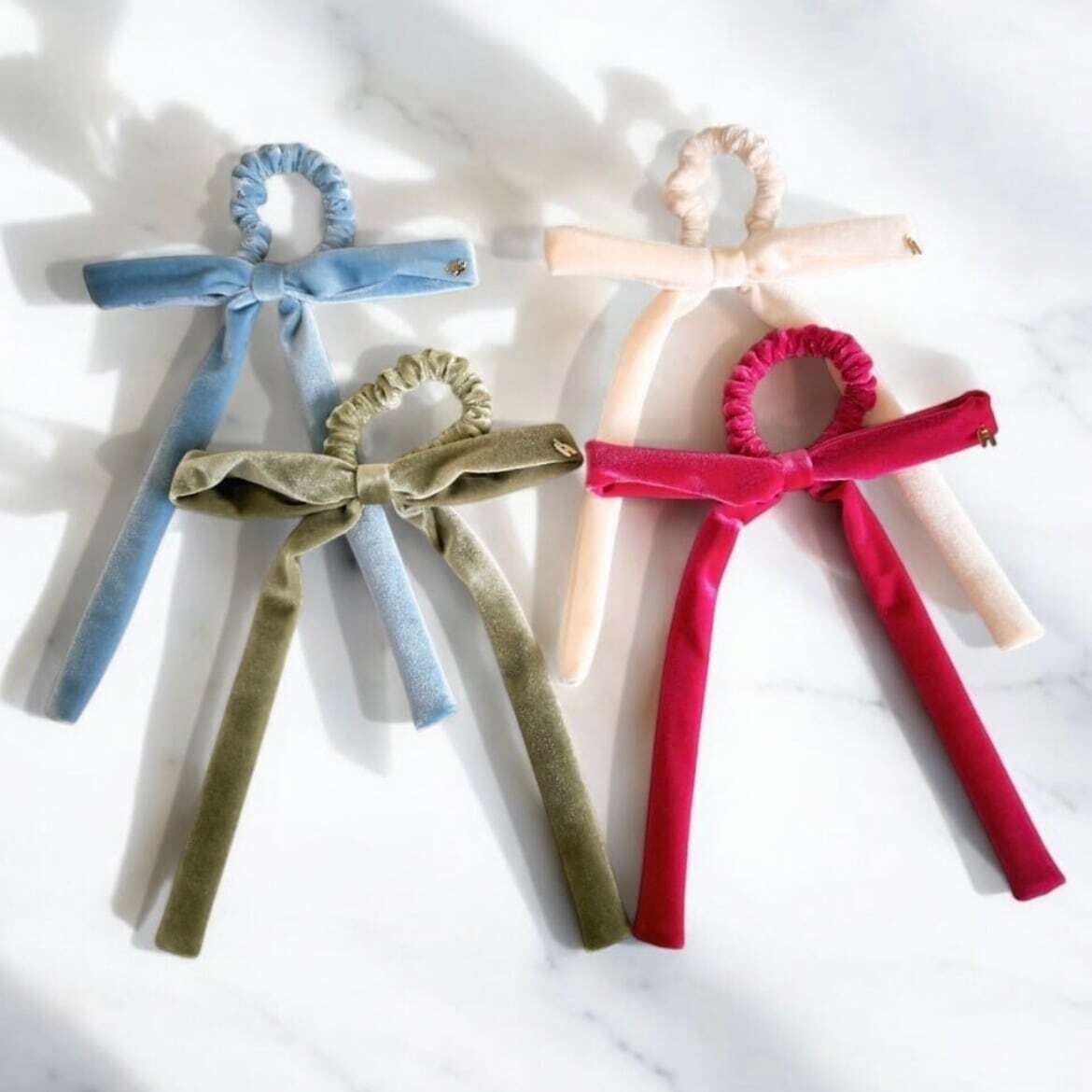 ポワンベロアシュシュ（ロング） | THE HANY 公式オンラインショップ