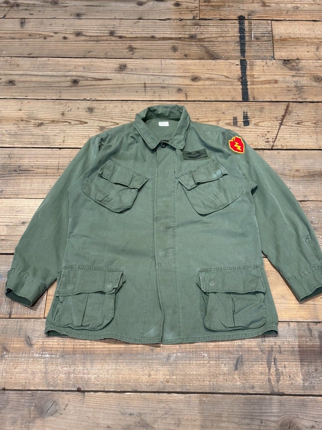 ジャケット・アウター Vintage US Army Jungle Fatigue Jacket VINTAGE 60's US ARMY JUNGLE FATIGUE JACKET 4th | vintage clothing