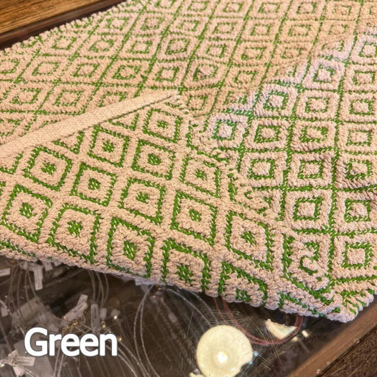 PVC & Cotton kitchen mat 4Color 　kitchenmat　　PVC×コットンマット　フロアマット　キッチンマット　ハーフサイズラグマット　ラグ　
