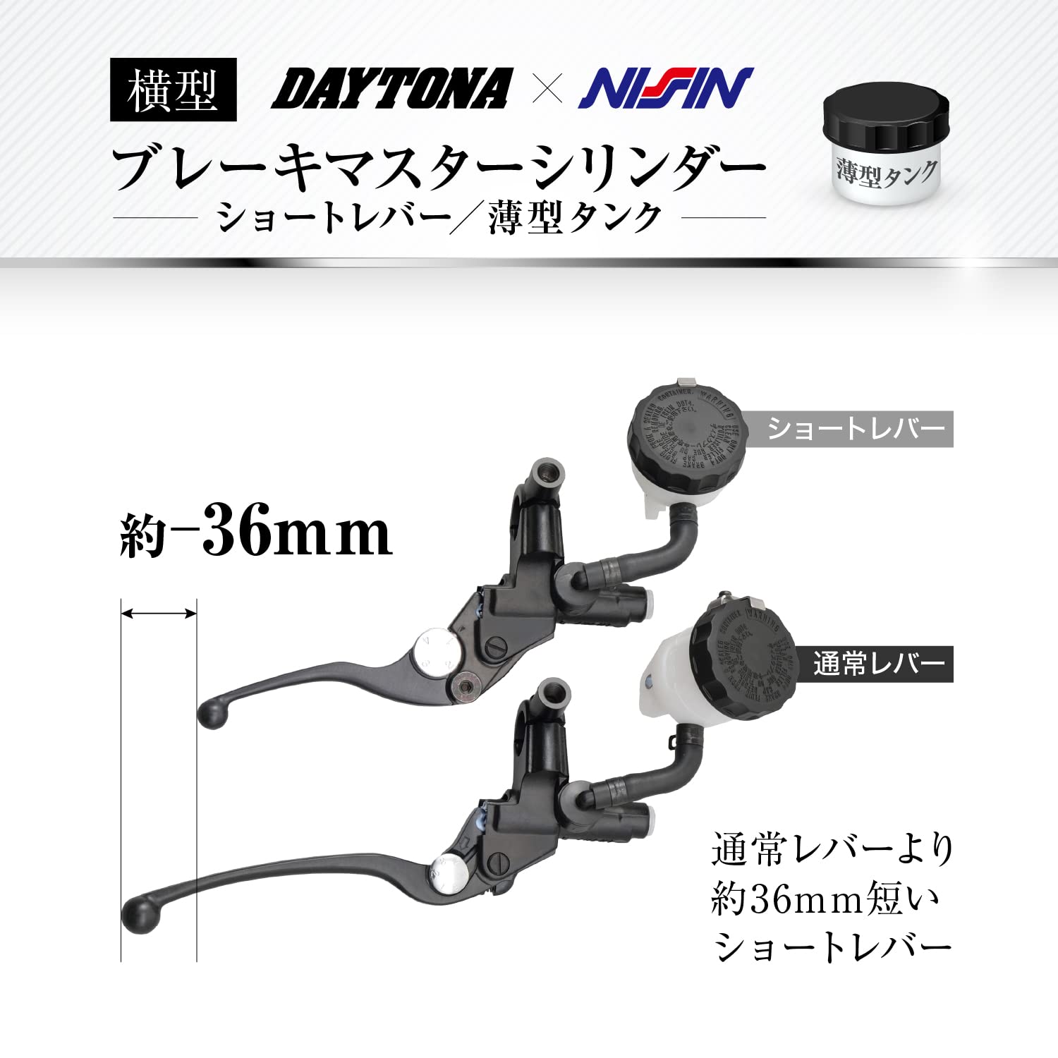 ボディセンス 特価商品】デイトナ(Daytona) NISSIN(ニッシン) バイク用