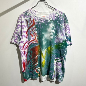 90s Jimi Hendrix Mosquito Head T-Shirt 90年代 ジミ・ヘンドリックス モスキートヘッド Tシャツ 手刷り