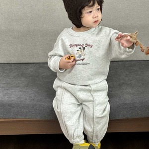 【BABY&KID】英字柄セットアップ