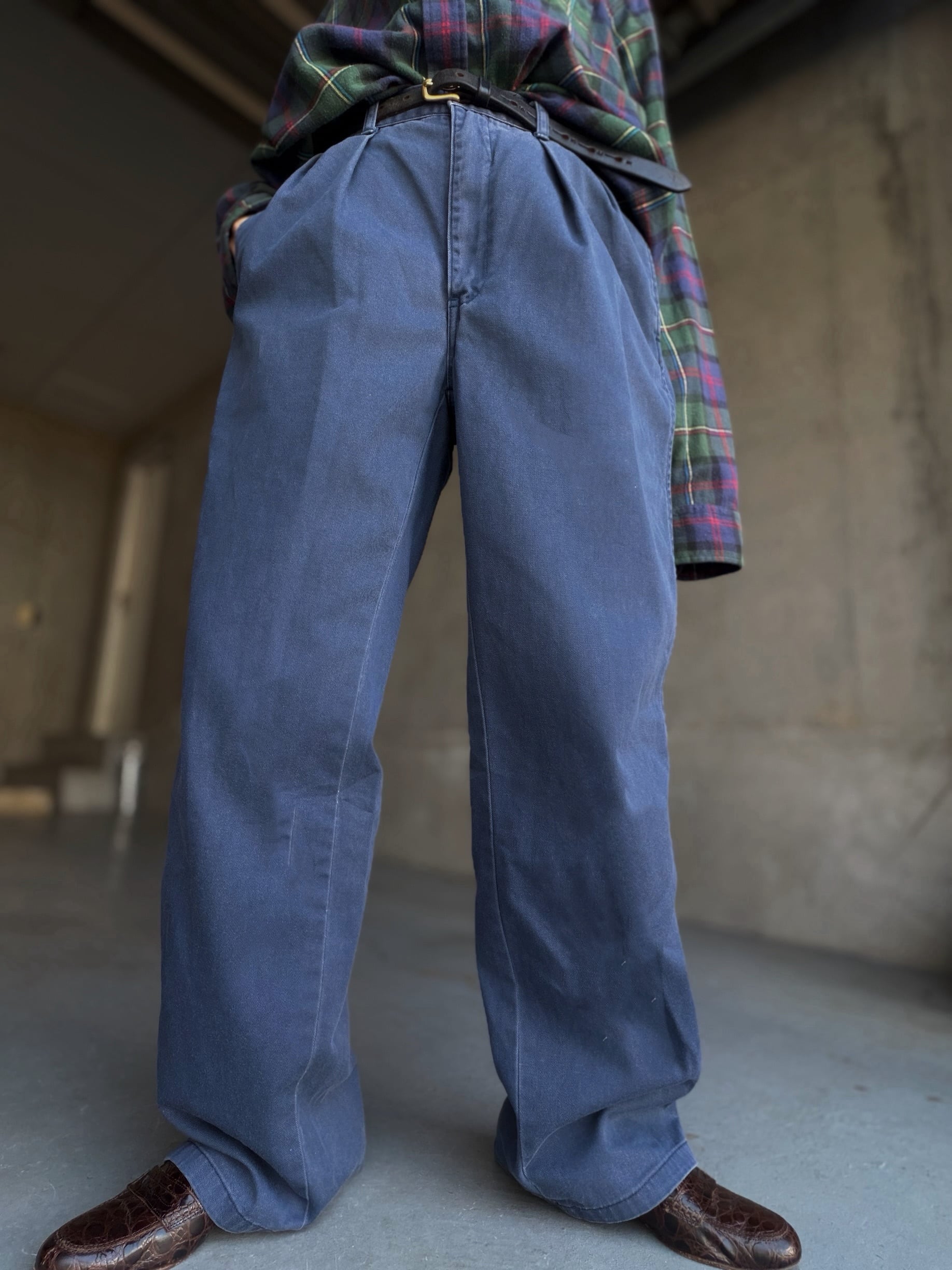 (PT996)90s polo by ralph lauren “polo chino” two-tuck chino