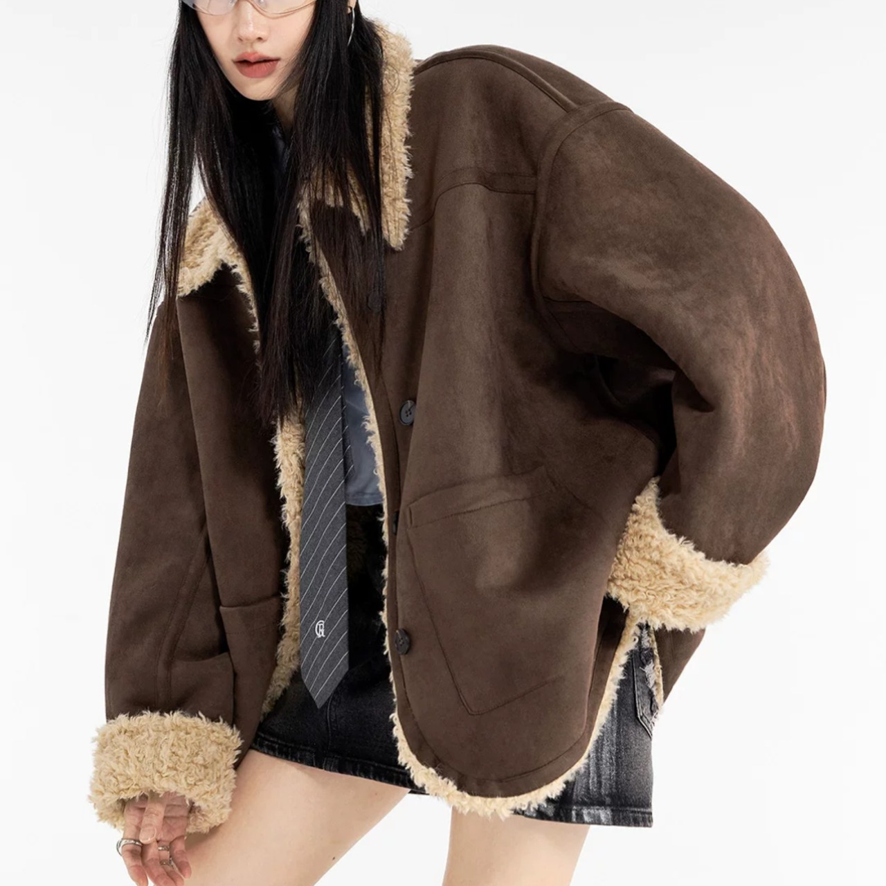 Sheepskin coat (ME493)