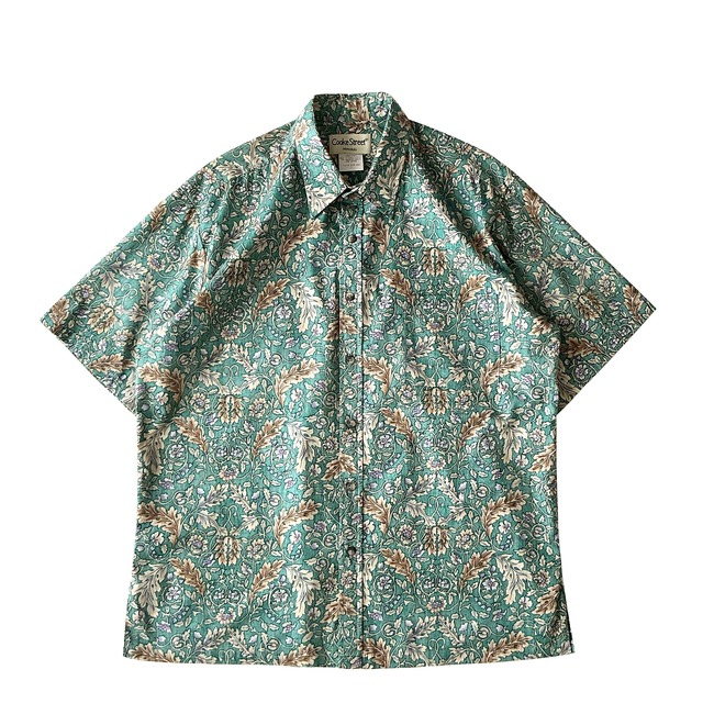 USED Aloha shirt / Cooke street / size L