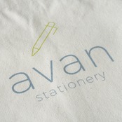 avan オリジナル ロゴ トートバッグ