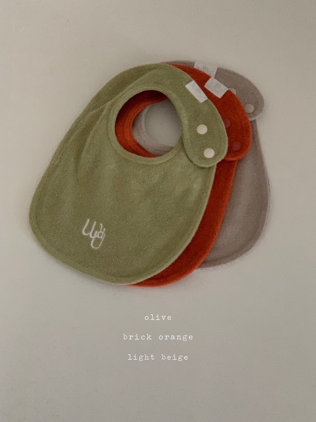 【予約】Would.U 「cloud terry bibs」woulduウッドユー