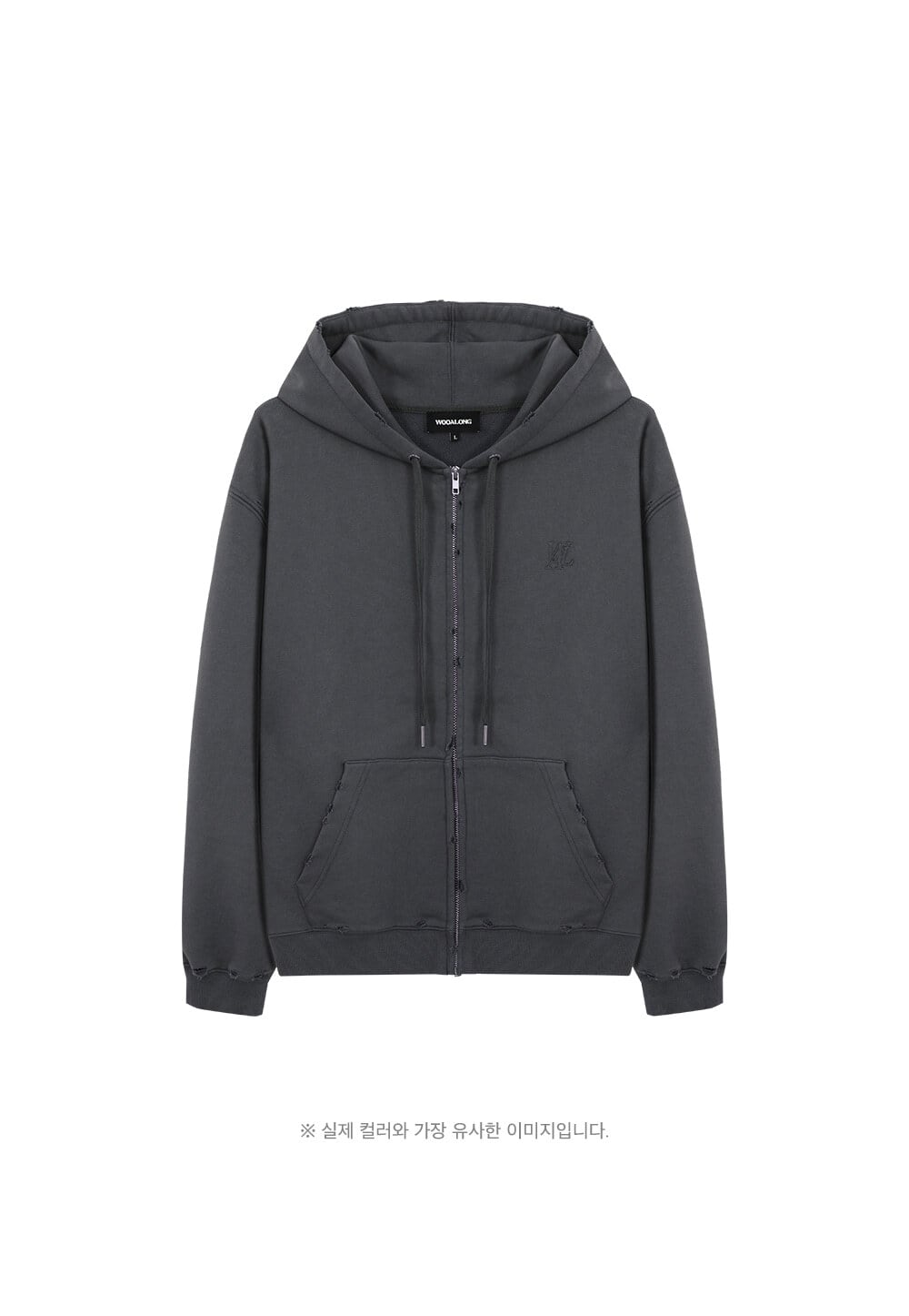 ☆BABYMONSTER アヒョン 着用！！【WOOALONG】Vintage Semi-Loose Hood