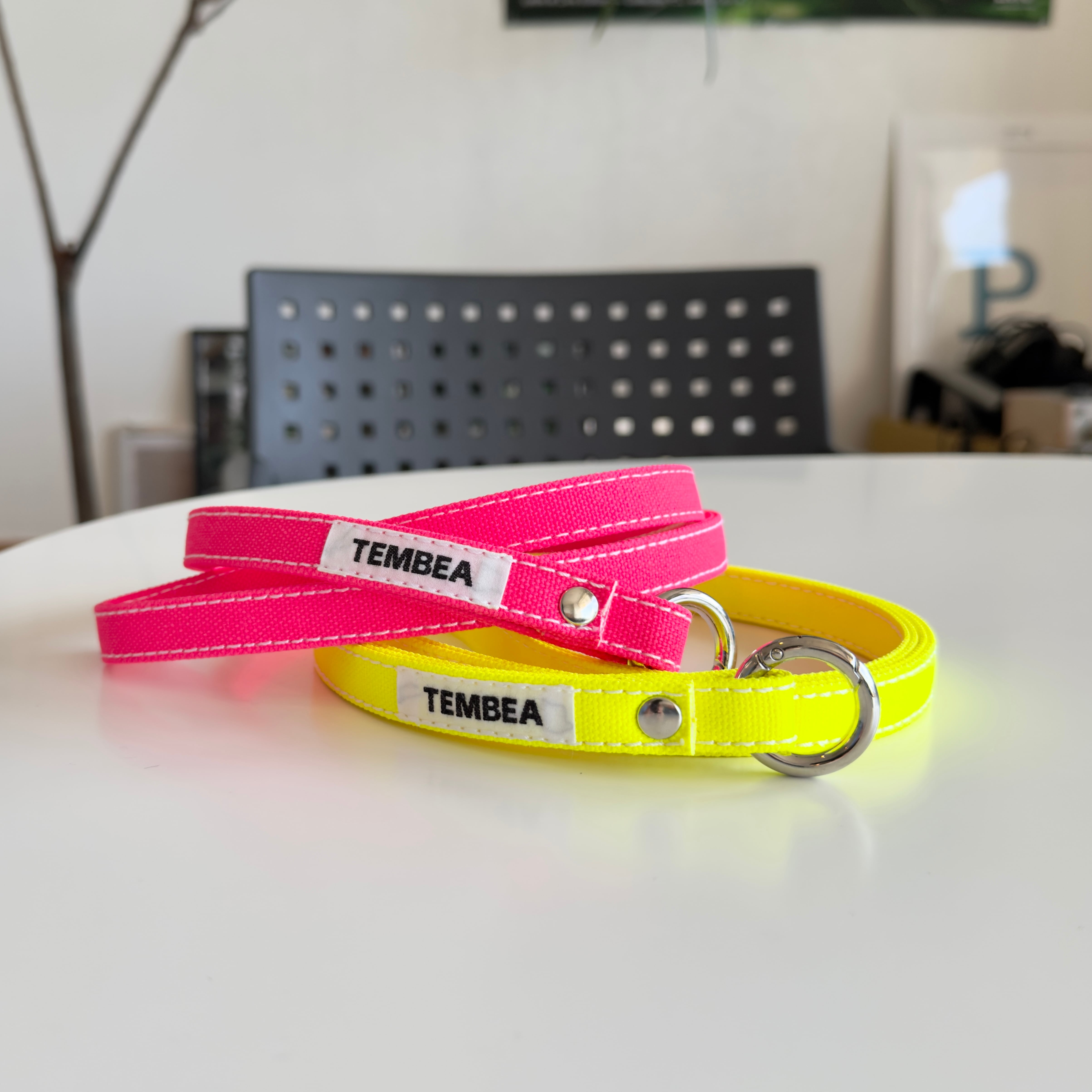 TEMBEA TASUKI STRAP LONG  NEON PINK / NEON YELLOW