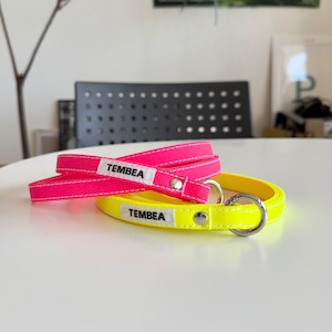 TEMBEA TASUKI STRAP LONG  NEON PINK / NEON YELLOW