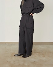 I'm here - UN(I)FORM : MILITARY PANTS / BLACK