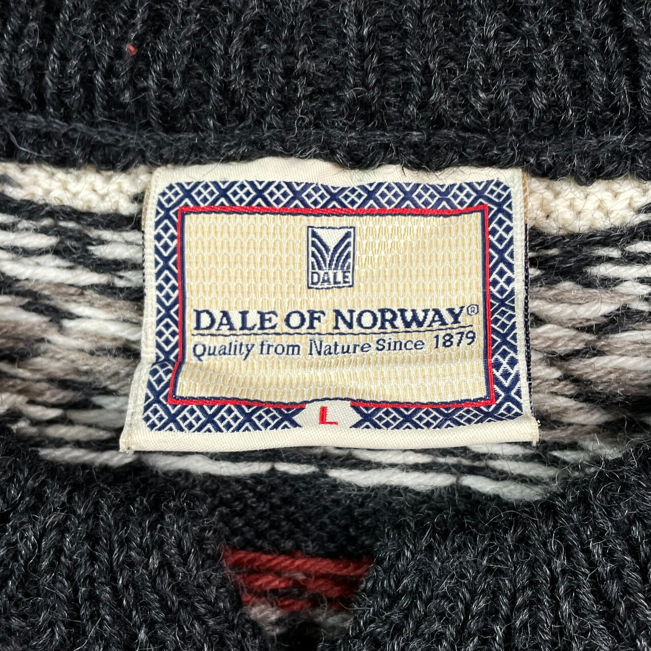 DALE OF NORWAY ウール ニット 00s 厚手 00s ノルウェー製 DALE OF