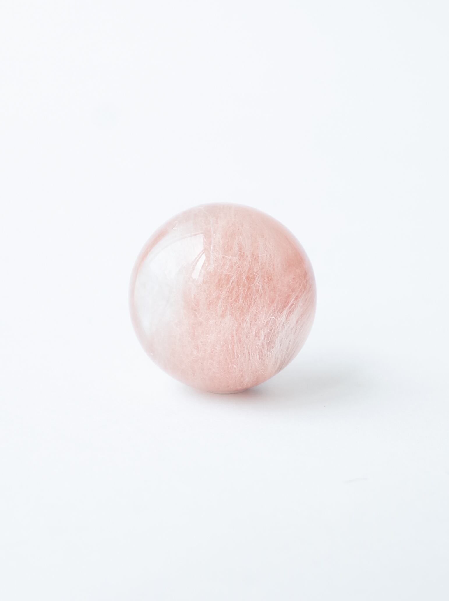 ピンクアンフィボールインクォーツ - a12