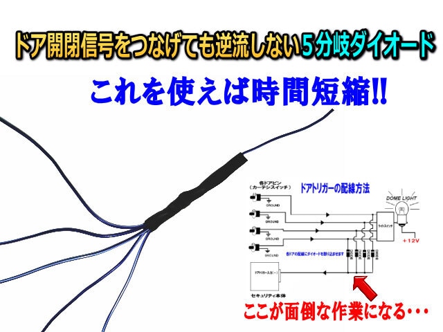 ５分岐ダイオード