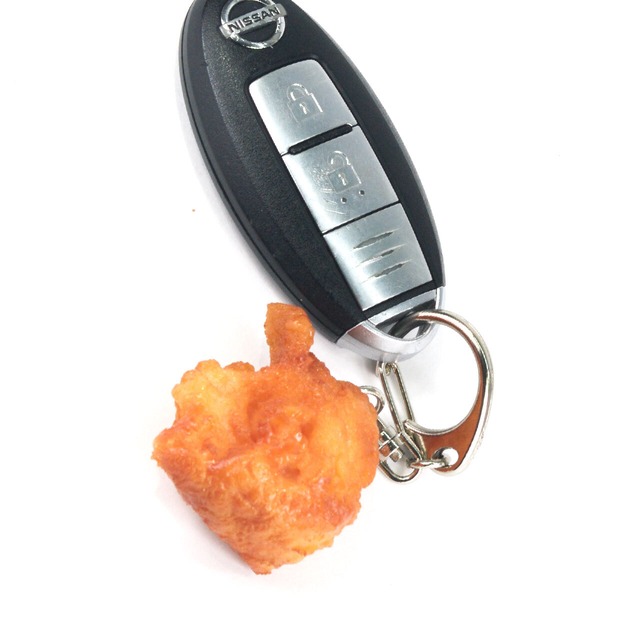 食べちゃいそうな から揚げ(皮付き) 食品サンプル キーホルダー ストラップ マグネット