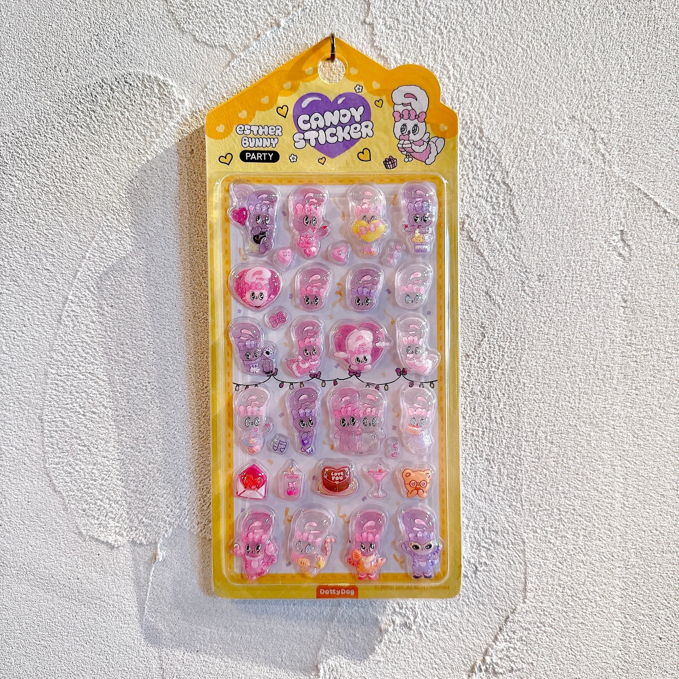 コエスターバニー キャンディステッカー