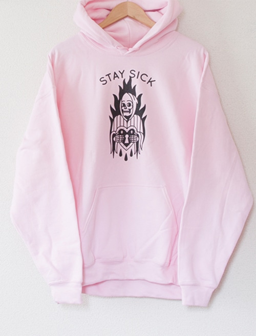 【STAY SICK CLOTHING】Reaper Hoodie (Pink)