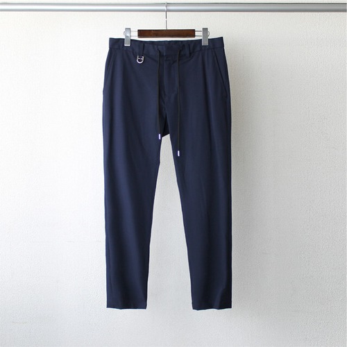 Seersucker Stretch Slacks　Navy