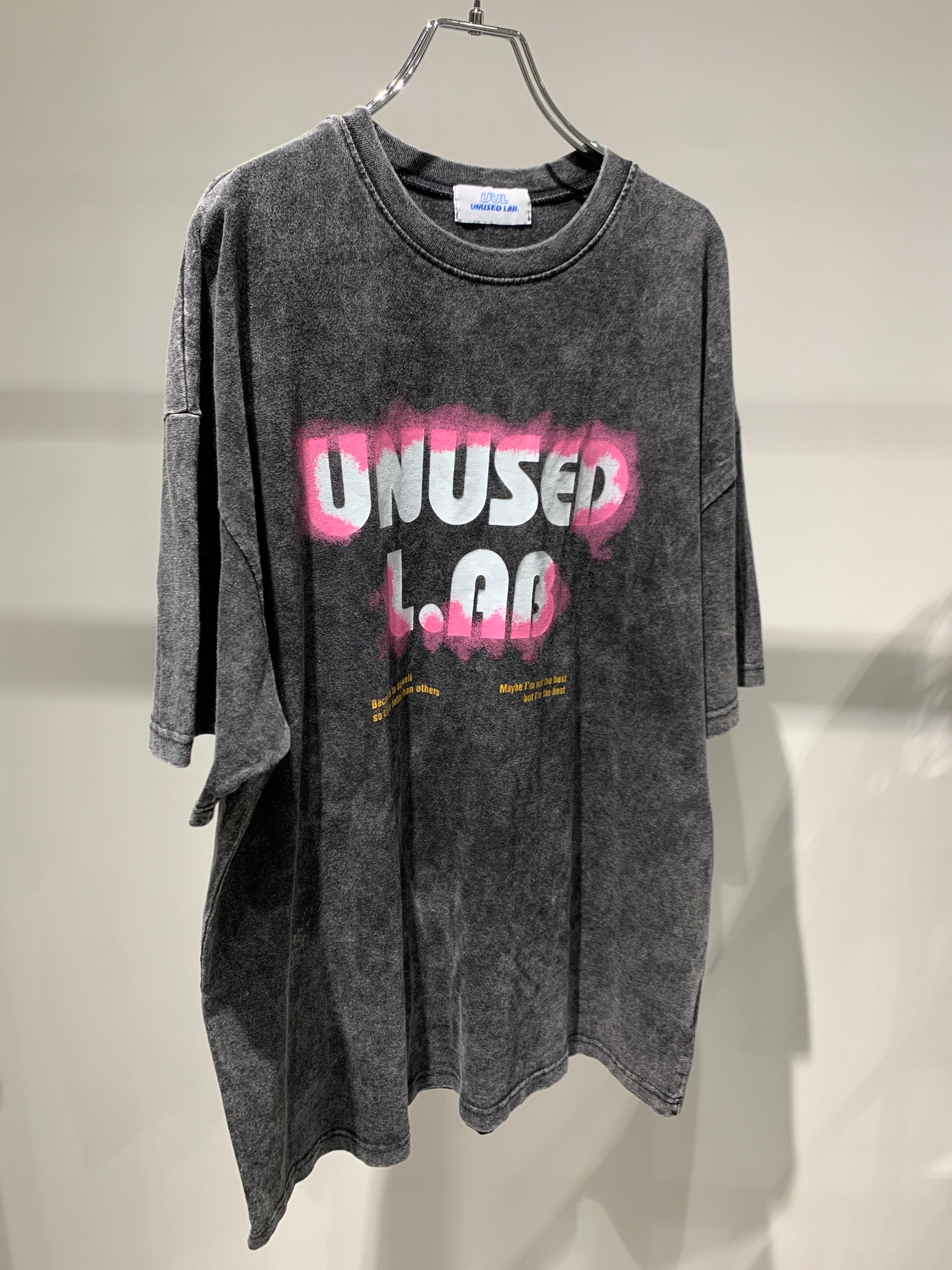 vintage wash processhing T-shirt