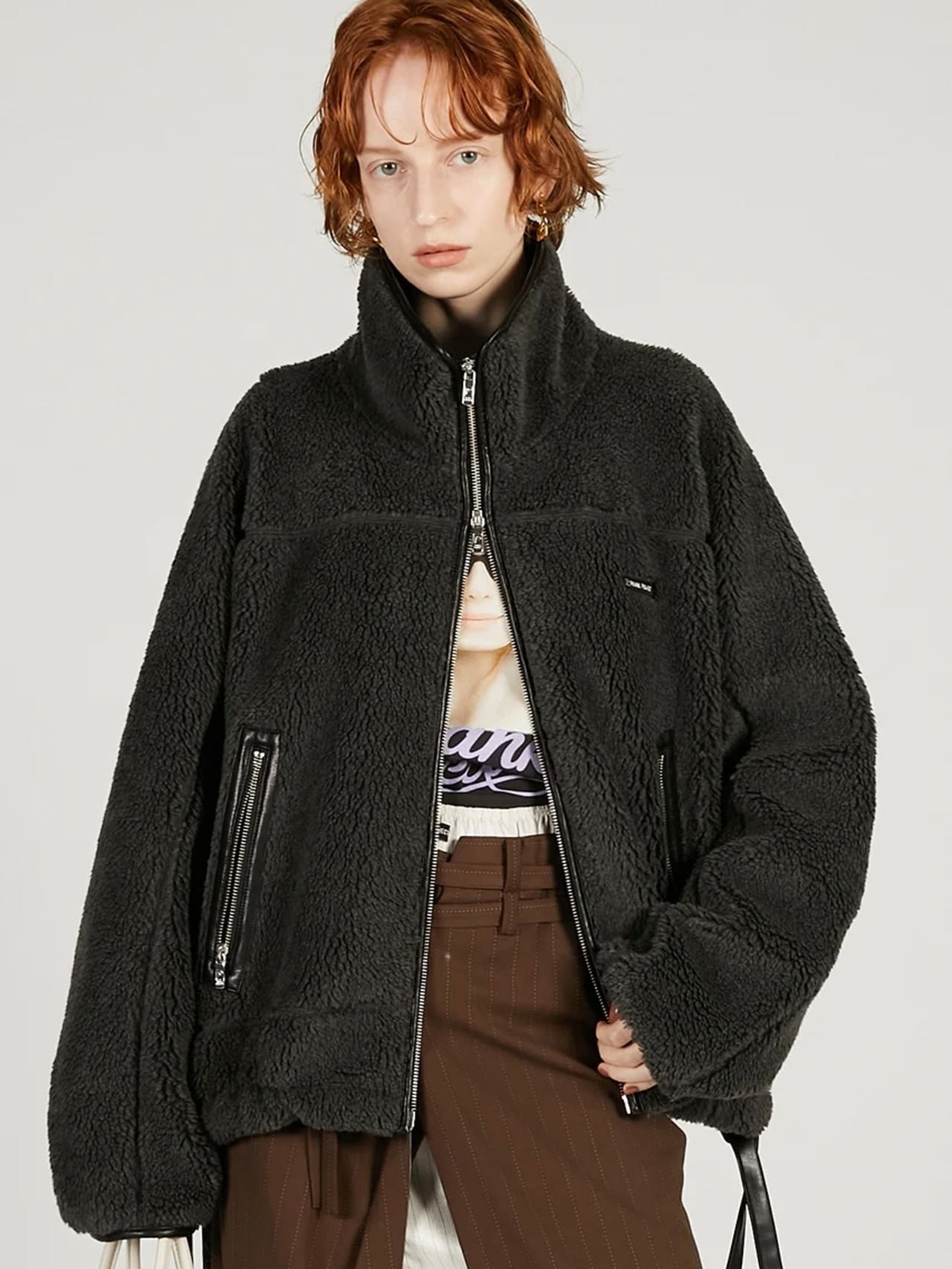 【追加入荷】PRANK PROJECT プランクプロジェクト / Fleece Jacket / フリースブルゾン - 1