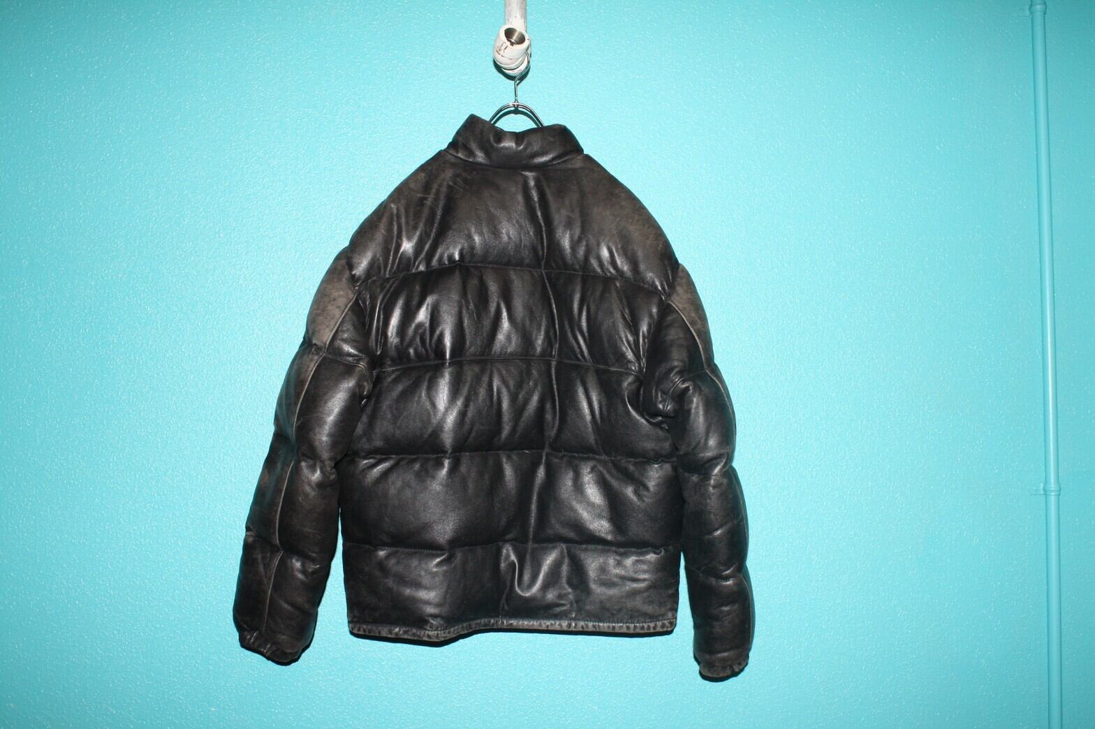 90s Schott goose down leather jacket | VOLAR
