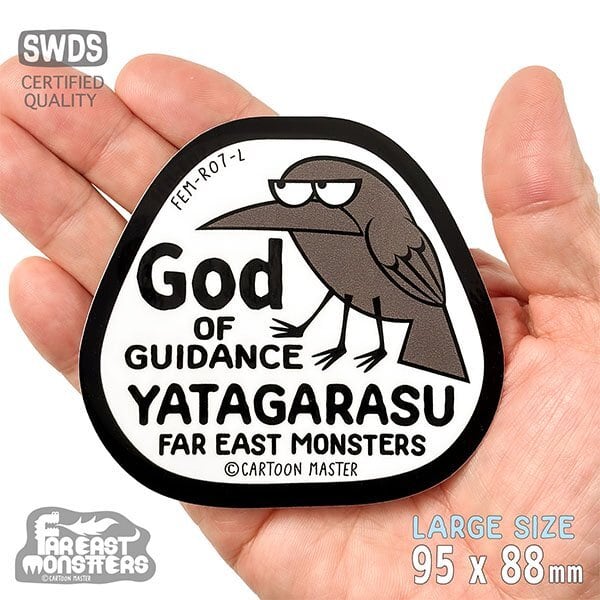 YATAGARASU 八咫烏] L - FAR EAST MONSTERS ステッカー | ZINMAQUE
