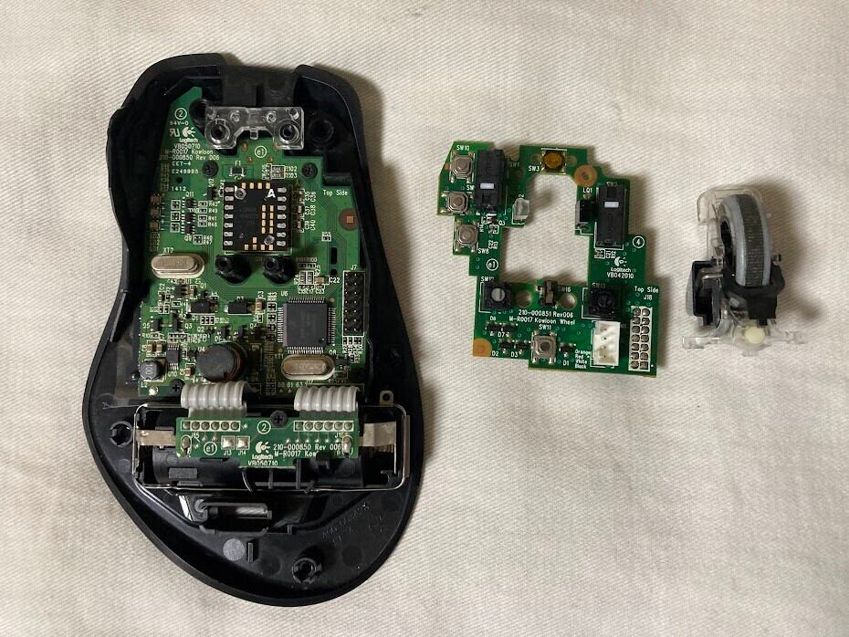 logicool G700/G700s 左右スイッチ交換対応【高耐久化】 | リペア