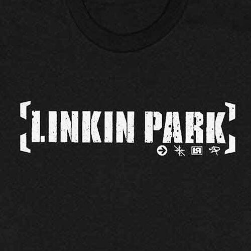 LINKIN PARK Bracket Logo Tシャツ ブラック リンキン・パーク