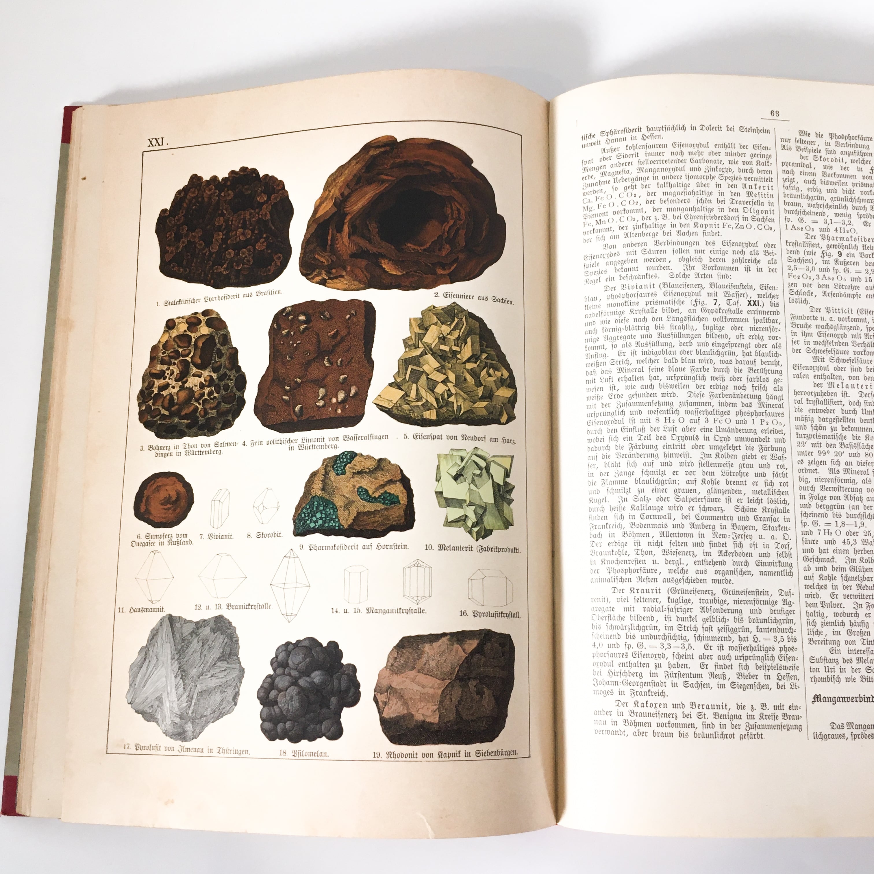 1937年発行 希少な鉱物の本 古書 ドイツ語 洋書 1937年発行 希少な鉱物の本 古書 ドイツ語 洋書 ドイツ語書籍, 古書