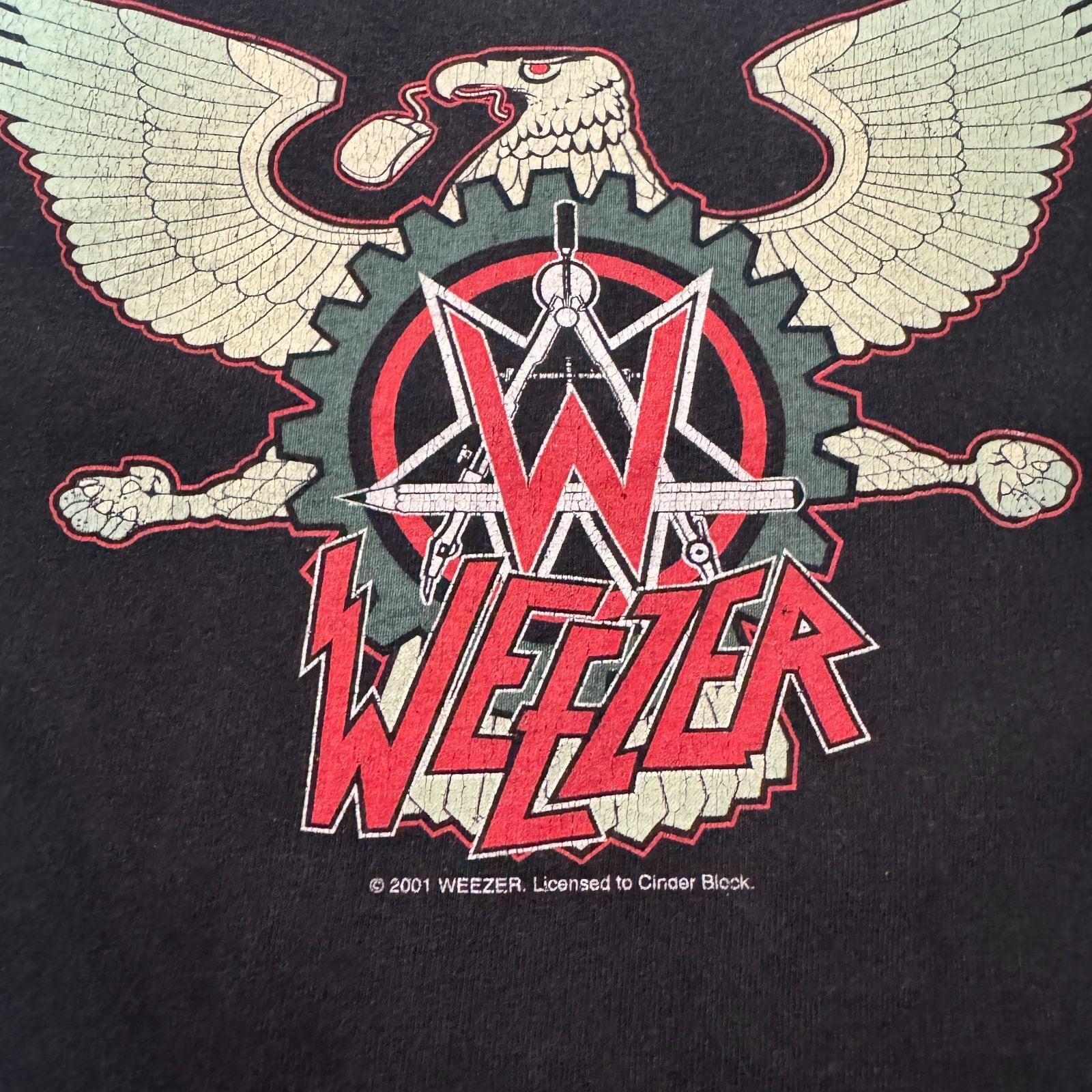 00s Vintage Band T-Shirt バンドTシャツ Weezer ウィーザー GEEKTANIC