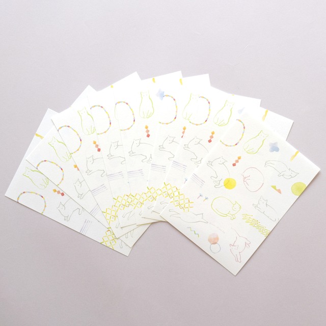 ミニ便せん 〈猫〉